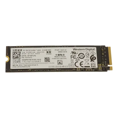 Ssd Western Digital M.2 4tb Blue Sn5000 Nvme - Wds400t4b0e Azul