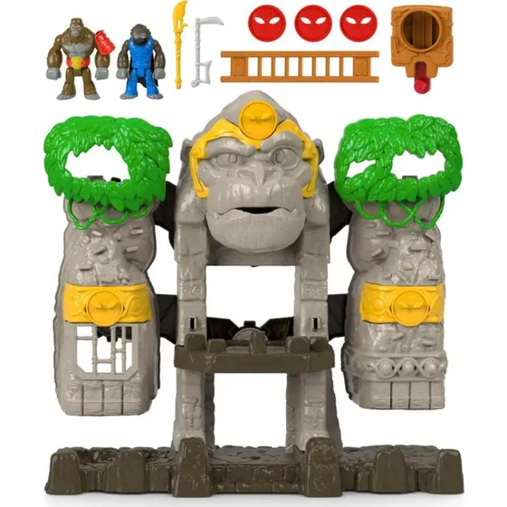Set De Juego Imaginext Fisher Price Fortaleza Gorila