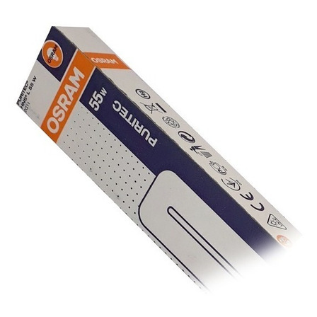 Lâmpada Osram Puritec Hns L 55w Uv-c Germicida Ultra Violeta 0 Lâmpada Osram Puritec Hns L 55w Uv-c Germicida Ultra Violeta 0