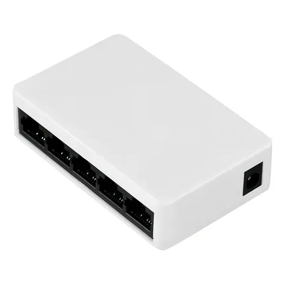 Switch Mini 5 Portas Hub Cabo Rede Ethernet 10/100mbps Auto Pix-Link SW05