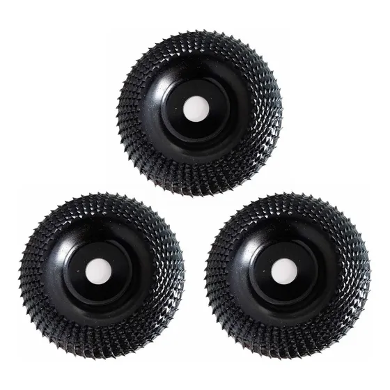 3×disco Amoladora, Muela Moldeadora Madera 4 Pulgadas