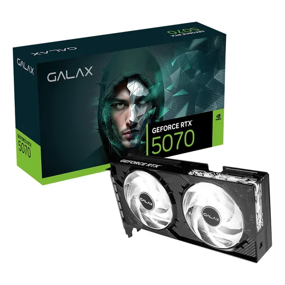 Mercado Livre Placa De Vídeo Galax Nvidia Rtx 5070 12gb Gddr7 192 Bits image