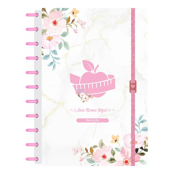 Caderno De Disco Grande Personalizado 11 Furos Profissões