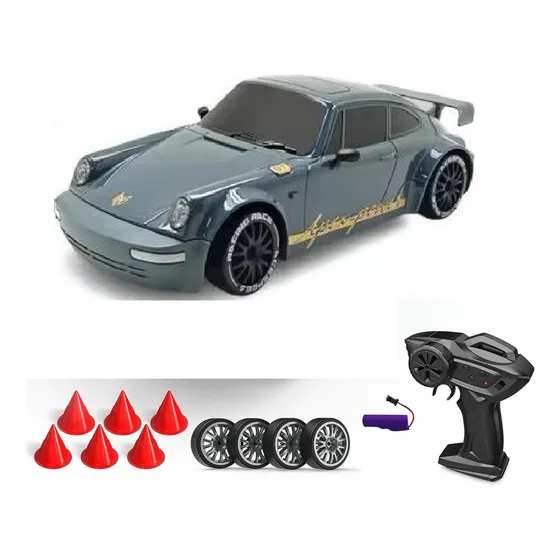 Auto Control Remoto Porsche Recargable Luz Drift 2.4ghz 1:20