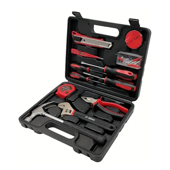 Kit De Herramientas Manuales Para El Hogar De 13 Piezas