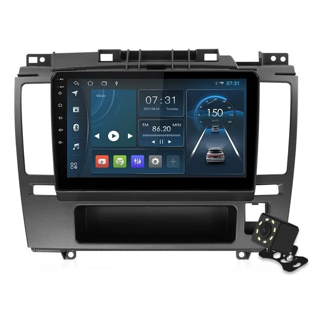 Zk Auto Estéreo For Nissan Tiida 2004-2013 Cámara Gps Wifi