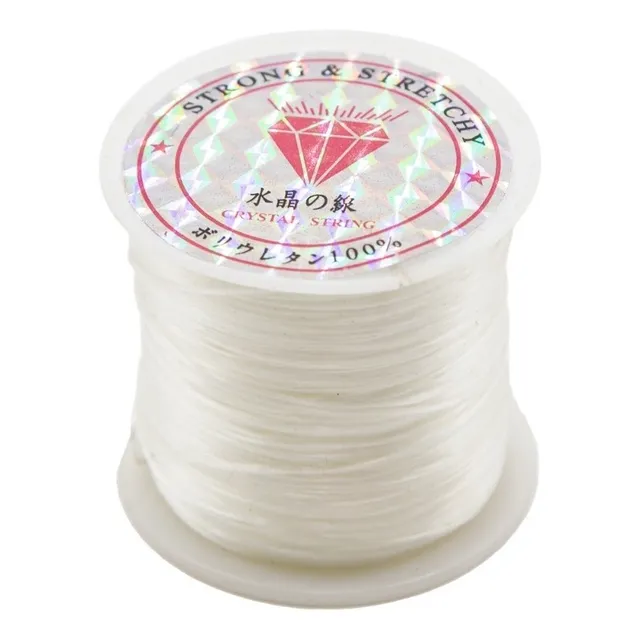 Hilo Elastico Para Pulsera 0.6 Mm , Cono De 100mts C/u Aprox