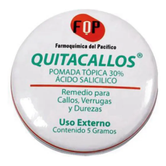 Crema Quitacallos, Durezas  En El Pies Lata 5gr