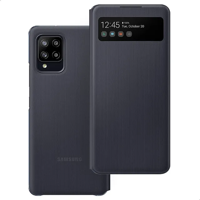 Funda S View Wallet Cover Samsung Galaxy A42 Original Ef-ea426