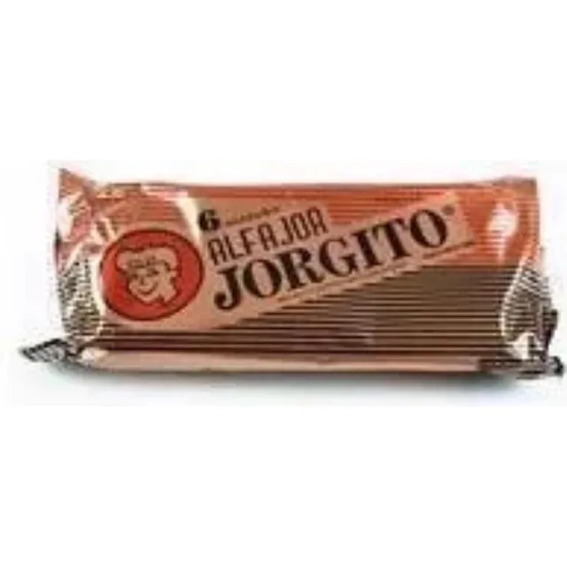 Alfajor Jorgito X 6 Unidades Importado A - g a $176