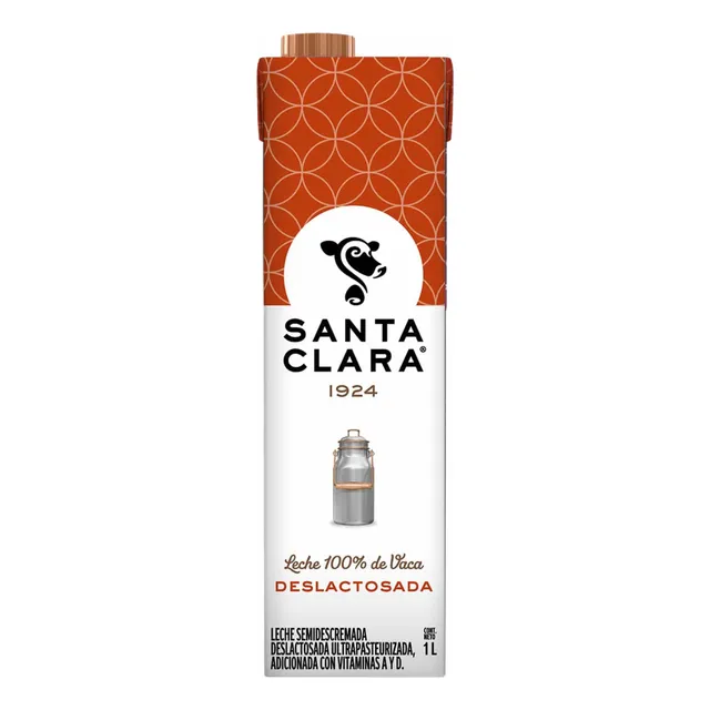 Leche Santa Clara Deslactosada 1l