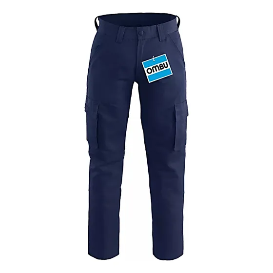 Pantalón Cargo Ombu De Trabajo Con Bolsillos Original