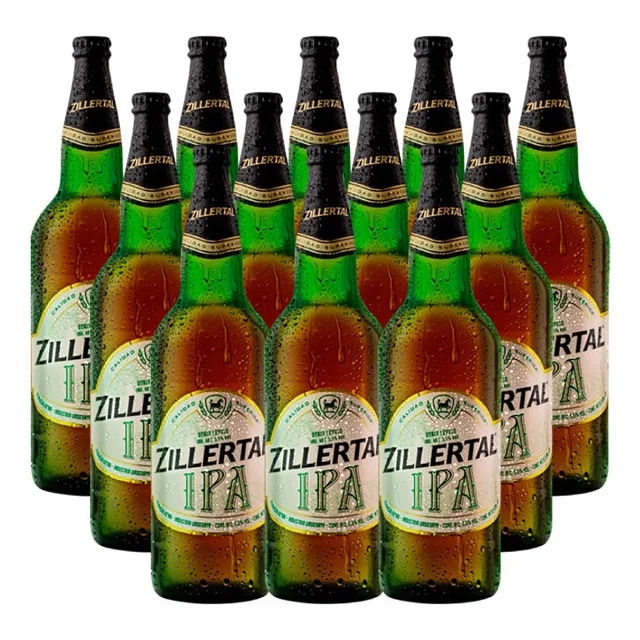 Cerveza Zillertal Ipa 970ml X12 - Envases Incluidos