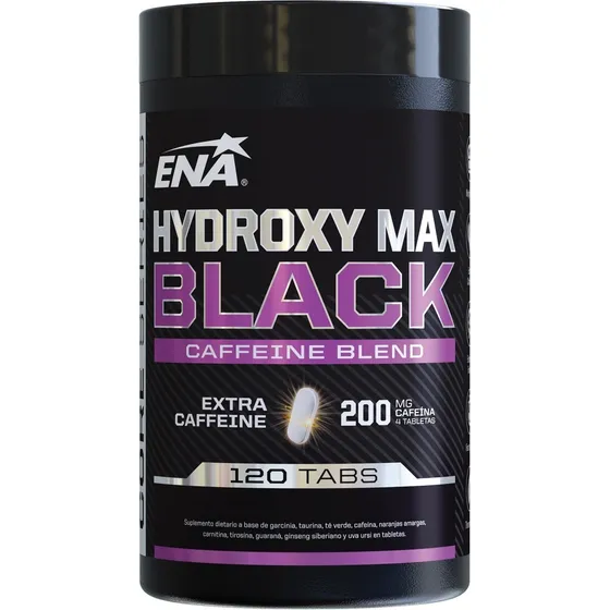 Rápido Quemador Termogénico Extra Cafeina Hydroxy Max Black