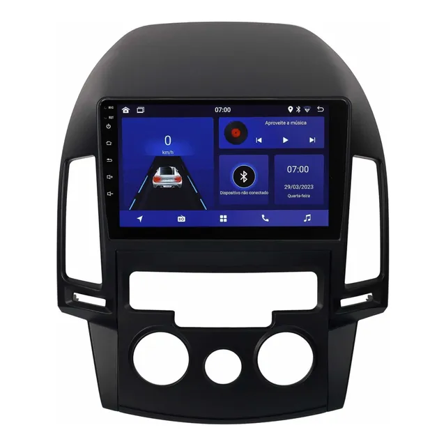 Central Multimidia Hyundai I30 Ate 2012 Android 13 Carplay