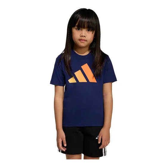 Polera adidas Casual Essentials Niños Azul Kd6003
