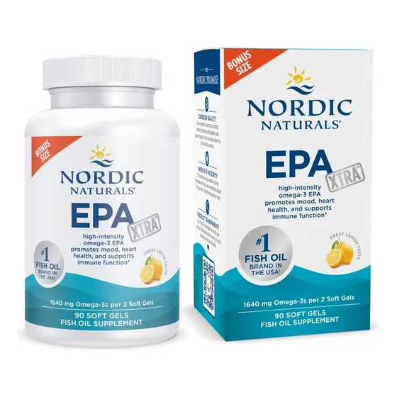 Suplemento Nordic Naturals Epa Xtra Lemon 90 Cápsulas Blanda