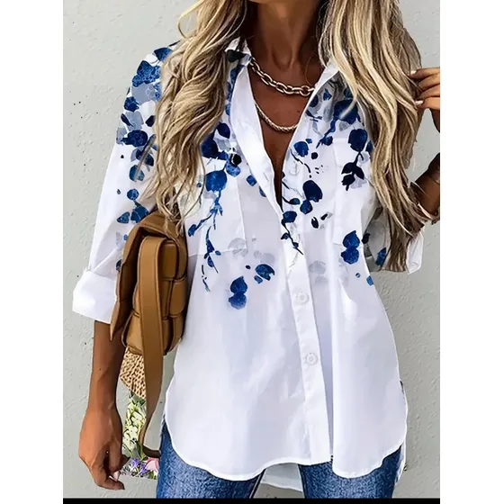 Blusa Temu Casual Mujer Manga Larga Primavera/verano