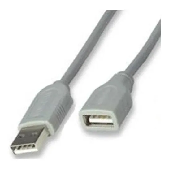 Cable Usb Extension 1.8 Metros Manhattan 165211 Color Gris