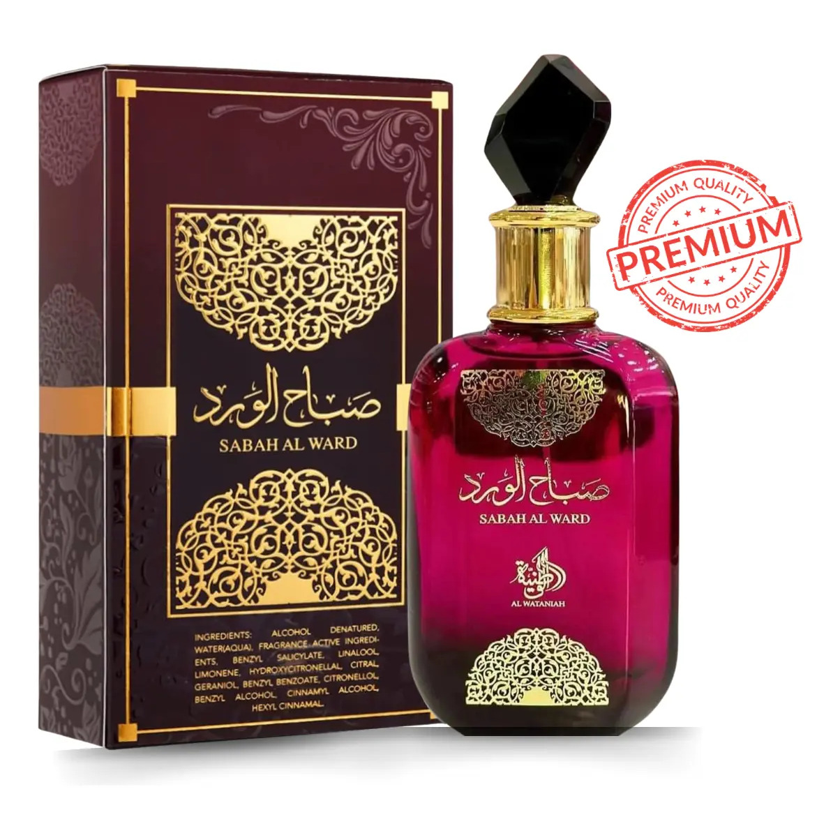 Perfume Sedutor Árabe Sabah 100ml Original Feminino Perfume Sedutor Árabe Sabah 100ml Original Feminino