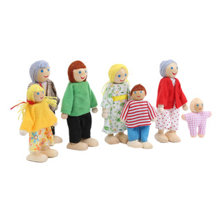 Juego De Juguetes Para Personas En Miniatura Con Forma De Mu Juego De Juguetes Para Personas En Miniatura Con Forma De Mu