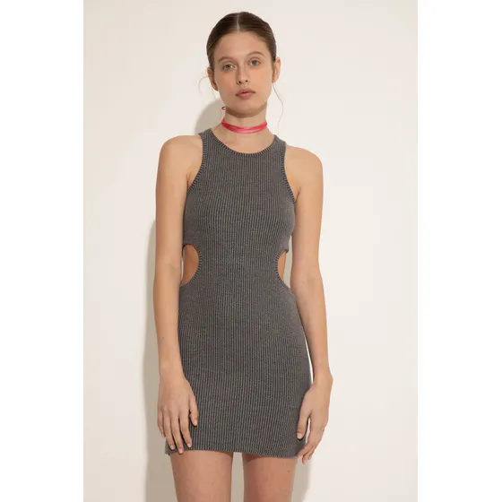 Vestido Sin Mangas Con Cutout Morley Mujer System