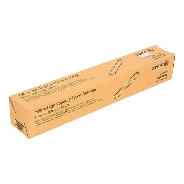 Toner Xerox Phaser 7500 Capacidad Alta Amarilla 106r0144 /v Tinta Amarillo