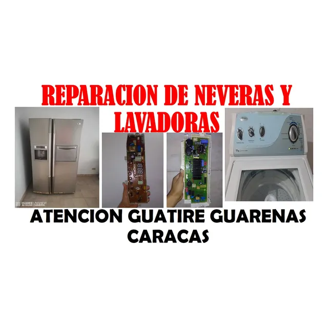Lavadora Neveras Cocina Secadora Guatire Caracas: Reparacion