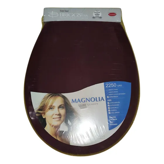 Tapa Asiento Venceramica Magnolia Color Cherry (vinotinto)