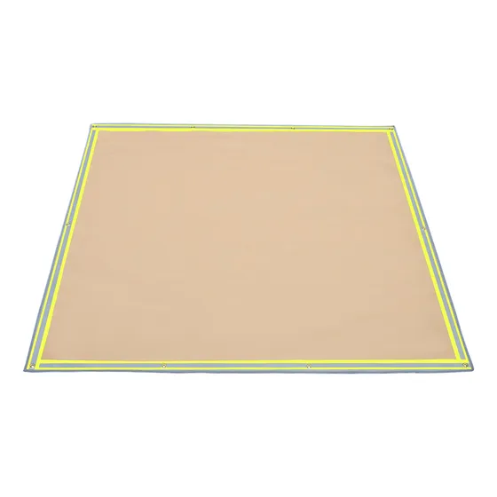 Vevor Alfombrilla Para Hoguera (65.7 X 59.8 In Manta Fibra °