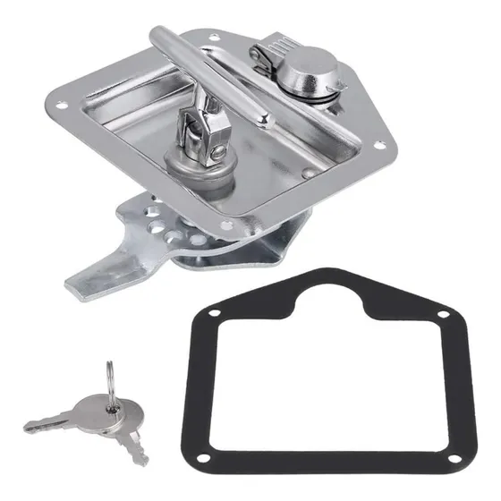 Cerradura Baulera Con Manija Acero Inox Mueble Motorhome