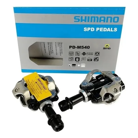 Pedales Bicicleta Automaticos Shimano Pd-m540 + Calas