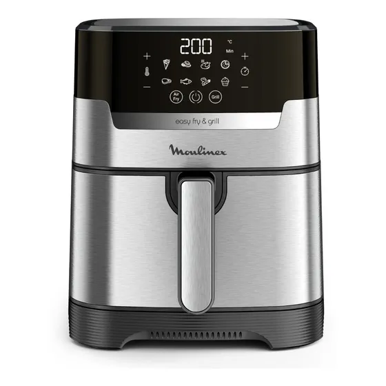 Freidora Sin Aceite Digital Moulinex Xl Acero Inox Queoferta