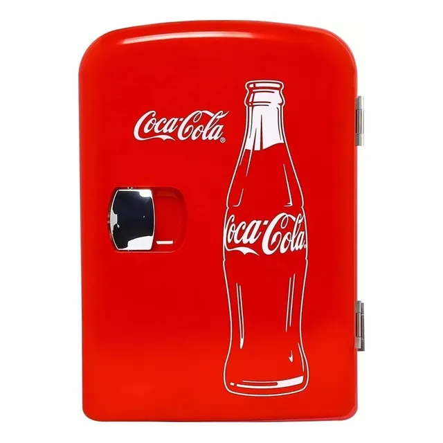 Mini Nevera Refrigerador Portátil Coca Cola Roja