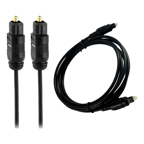 Cabo Optico 10 Metros Toslink 10m Digital Audio Home Theater
