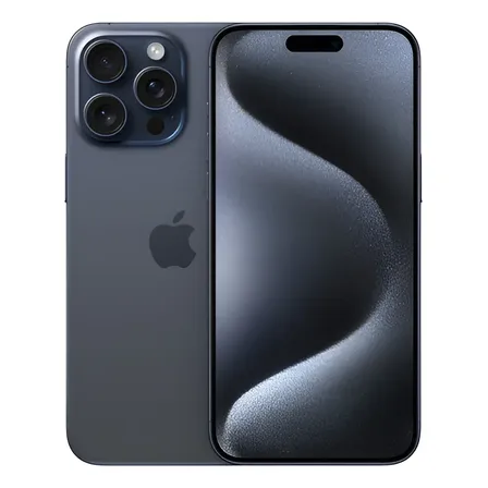 Apple iPhone 15 Pro Max (256 Gb) - Titanio Azul - Excelente (Reacondicionado)