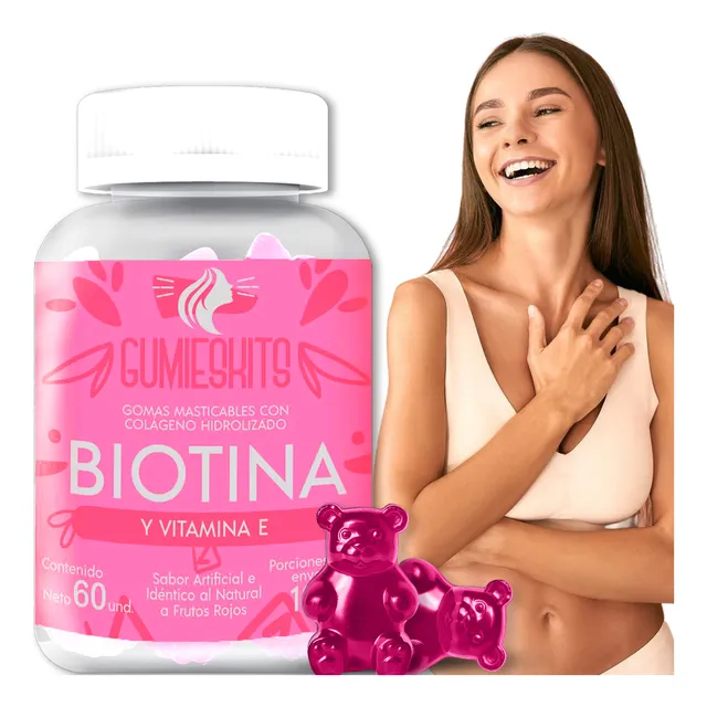 Biotina Gomas Para El Cabello