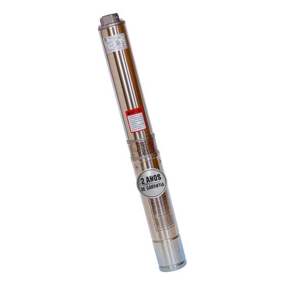 Bomba Submersa Caneta 2,5pol Cano 75mm 1cv 2f Ms Bombas 