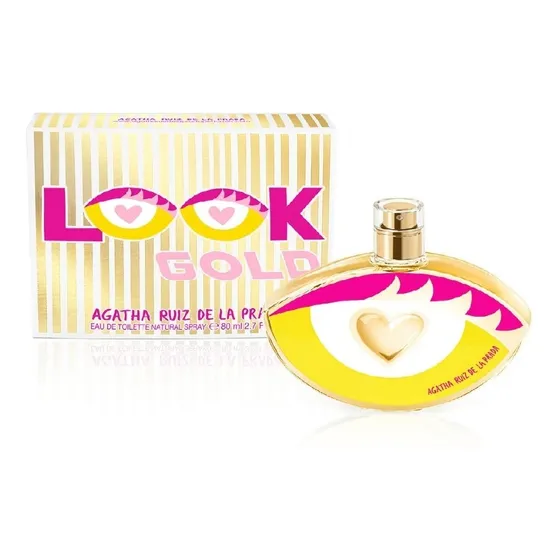 Agatha Ruiz De La Prada Look Gold Edt 80 Ml Mujer