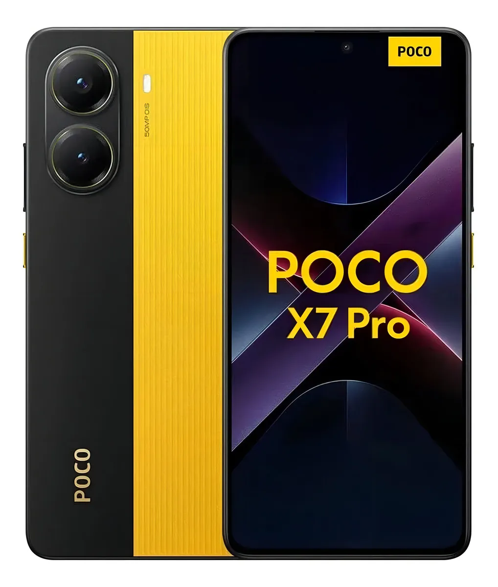 Xiaomi Poco X7 Pro 5g 12 Gb Ram 512gb Armazenamento interno Câmera amarela 50mpx Dual Sim