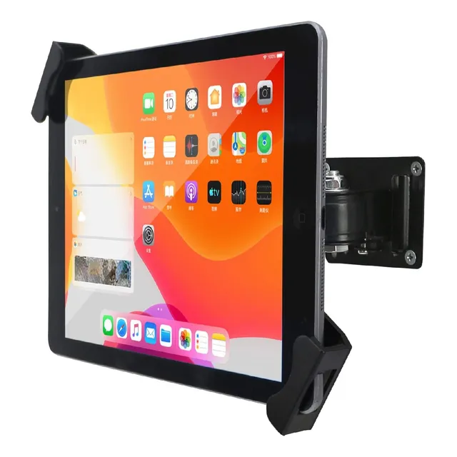 Soporte Para Tablet Con Candado Base Fija Flexible Uso Rudo