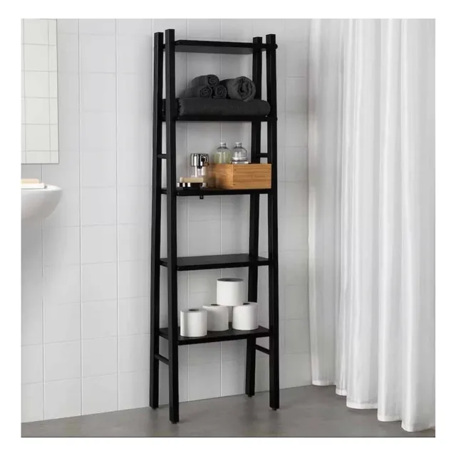 Librero De Madera Pelina Negro Ventitas Home