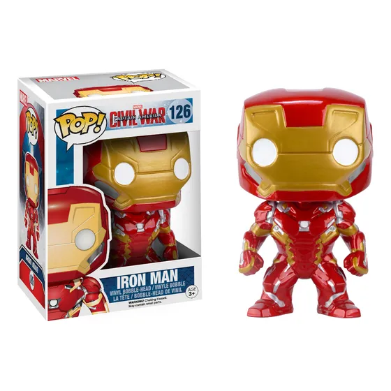Funko Pop Marvel Capitan America 3 - Iron Man