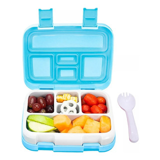 Bento Box Con Desmontable Incluye Tenedor-cuchara Loncheras Bento Box Con Desmontable Incluye Tenedor-cuchara Loncheras