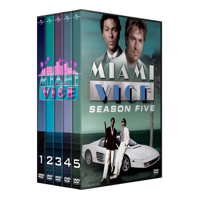Division Miami Vice Serie Completa 5 Temporadas Dvd Latino