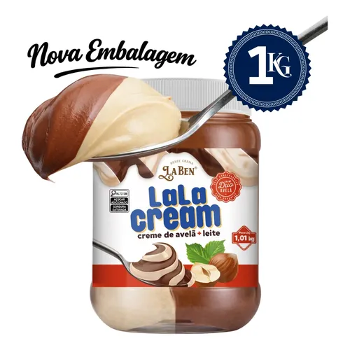 Cream Rock Creme De Avelã Zero Açúcar 500g - Rock | MercadoLivre