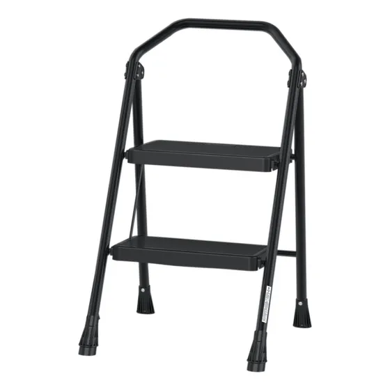 Escalera Tubular Plegable 2 Peldaños Truper 103142