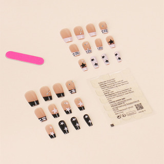Envoltórios De Unhas Starry Bling, Design Curto E Moderno Envoltórios De Unhas Starry Bling, Design Curto E Moderno