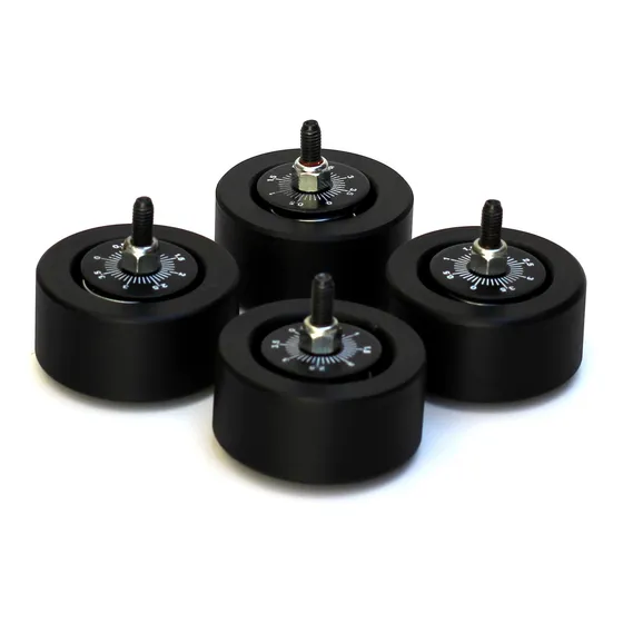 Technics Pé  Mk2 Mk3 Mk3d Mk4 Mk5 Mk5g M5g Unidade