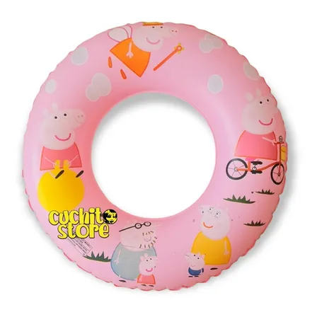 Aro Flotador Inflable Niñas 70cm Peppa Pig